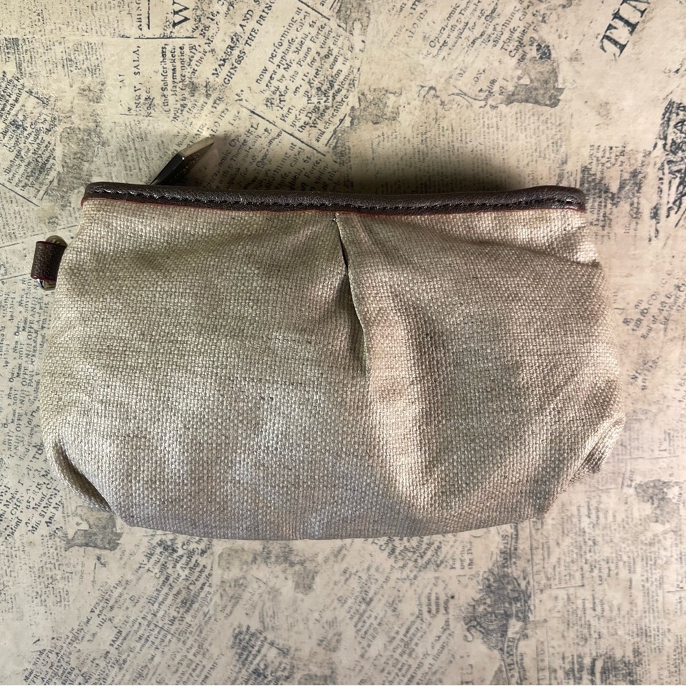 MZ Wallace Cosmetic Bag Nylon Travel Pouch Makeup Organizer Zip Bag